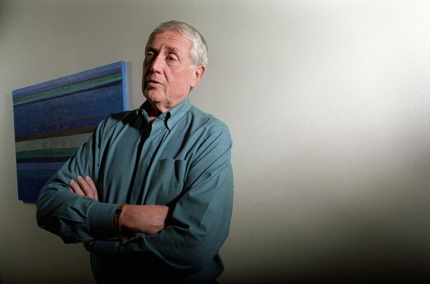 Harvey White, photographed in 2002 at the headquarters of Leap Wireless, which he co-founded and where he served as chairman and CEO. (John Gastaldo / UT file)