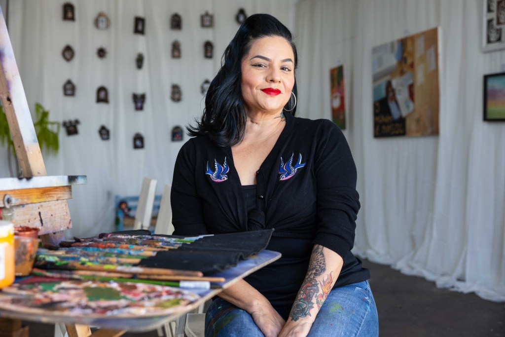Her art saved her and she’s using it to encourage pride in Chicano culture and history – San Diego Union-Tribune