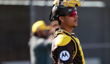 Catcher Ethan Salas the lone Padres prospect in Baseball America's top-100-