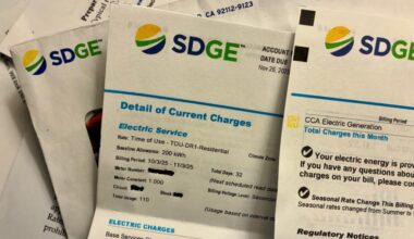SDG&E bills will be a bit higher this year – San Diego Union-Tribune