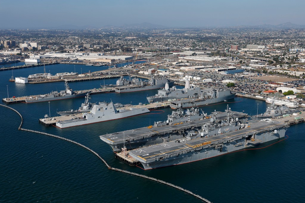 Major security drills could slow traffic at San Diego Navy bases through next week – San Diego Union-Tribune