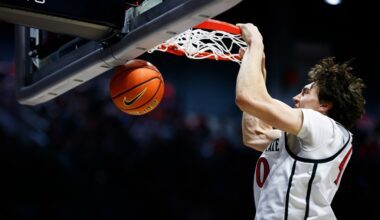 Aztecs hang on to beat Lobos team with local ties, stand alone in first place