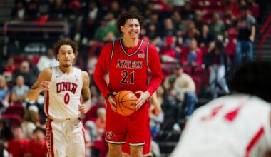 SDSU 82, UNLV 71 ... Miles Byrd's shot selection, Magoon Gwath's return and flying charter