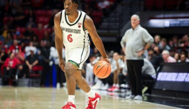 SDSU redshirt guard Latrell Davis journeys from England to Montezuma Mesa