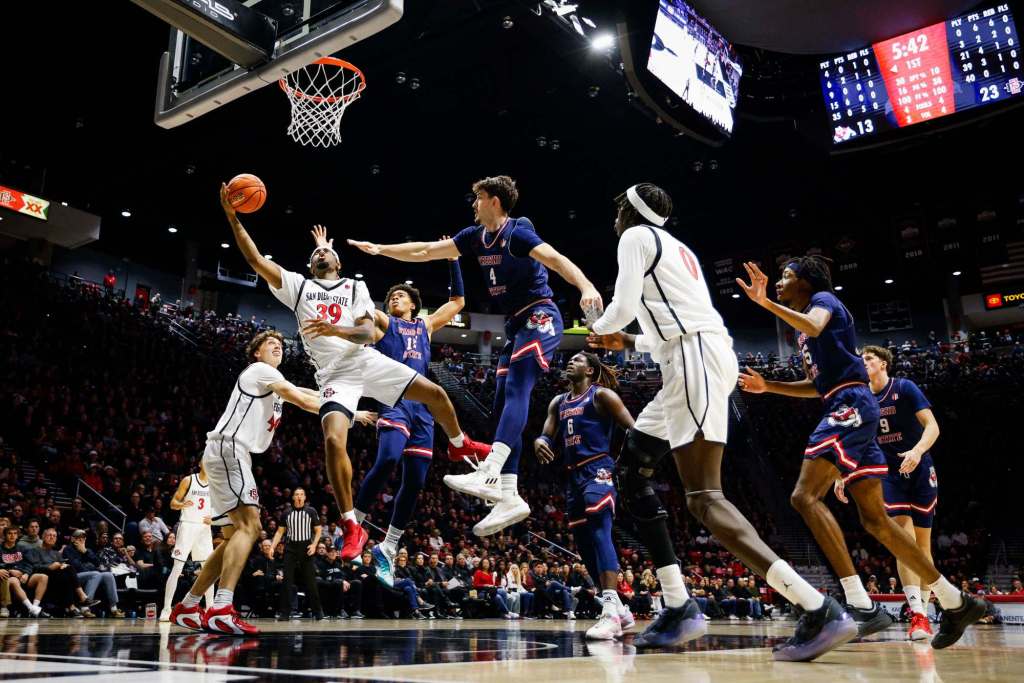Aztecs roll past Fresno State, stay undefeated in Mountain West play