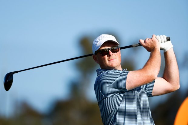 Coronado Golf Course pro Mark Geddes played in his third PGA Tour event. (Meg McLaughlin / The San Diego Union-Tribune)