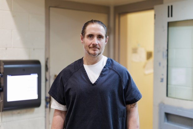 Eric Klein, photographed at the Vista jail on Monday, Dec. 22, 2025, entered the Vista jail's medication-assisted treatment program after years of addiction, homelessness and probation violations. (San Diego Sheriff's Office)