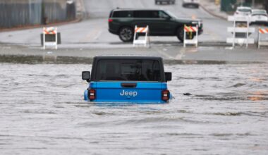 San Diego River will approach flood stage early Monday in Mission Valley area – San Diego Union-Tribune