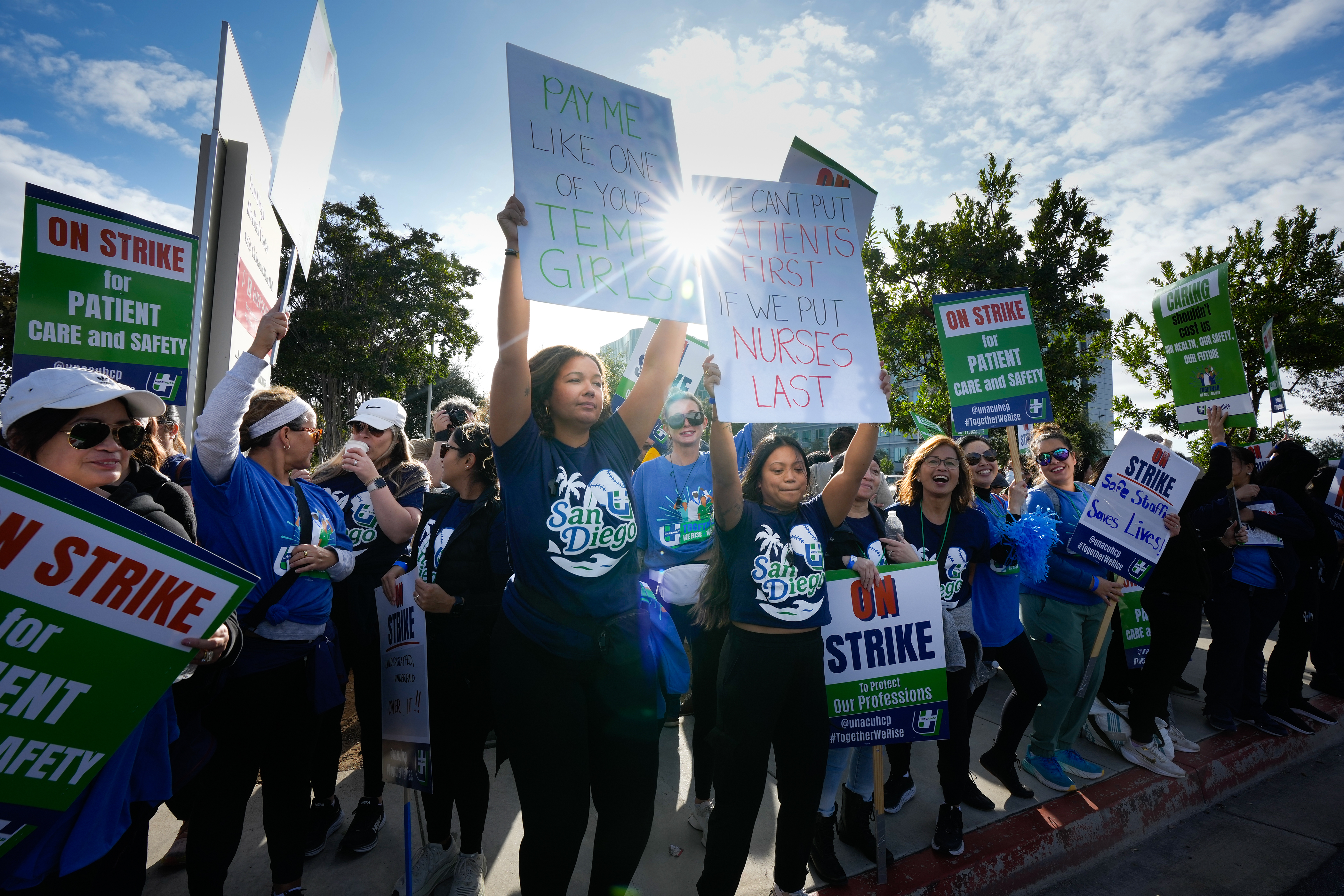 More than 2500 Kaiser healthcare professionals throughout San Diego County...