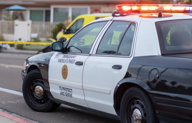 San Diego Police cruiser