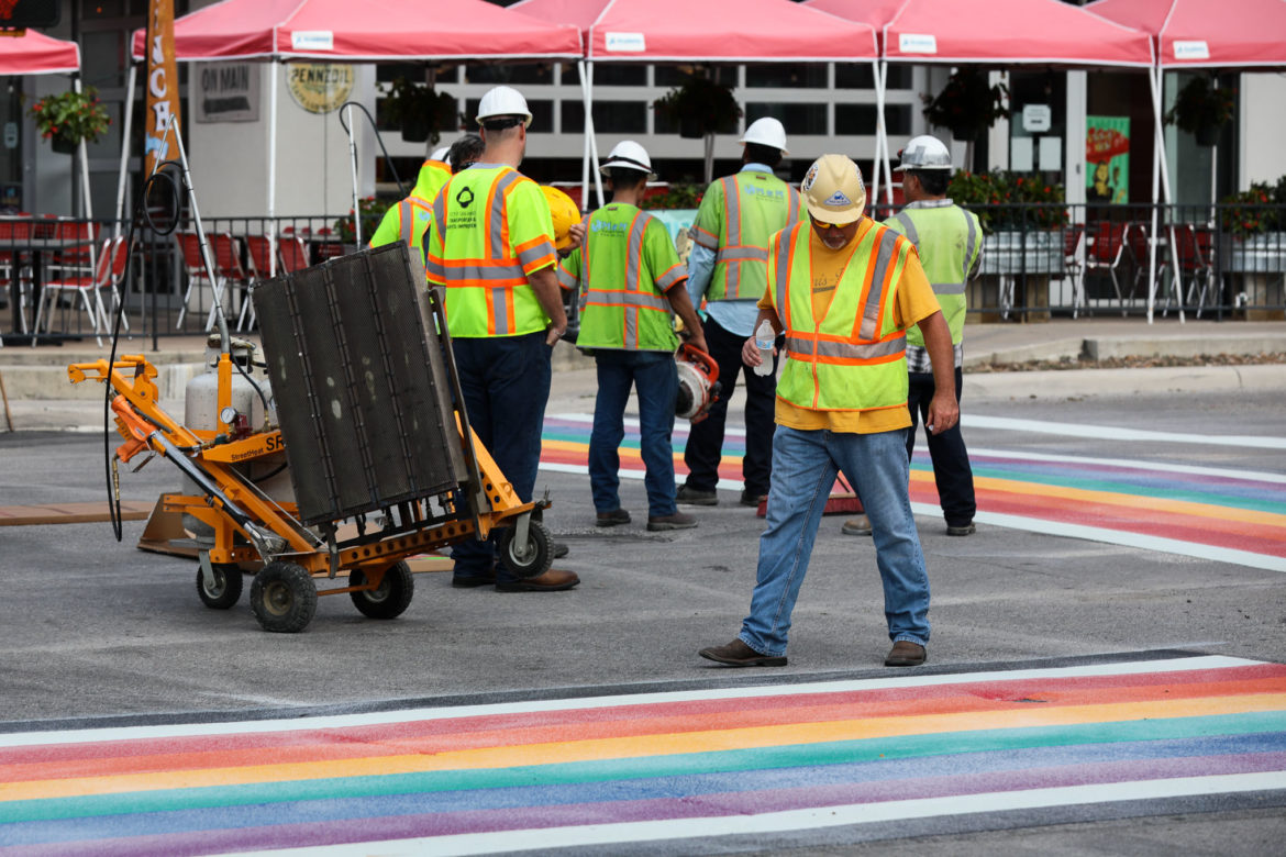 San Antonio moves ahead with Pride District rainbow sidewalk