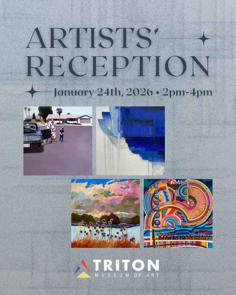 Artists Reception — 2 p.m. – 4 p.m. at the Triton Museum of Art (1505 Warburton Ave, Santa Clara)