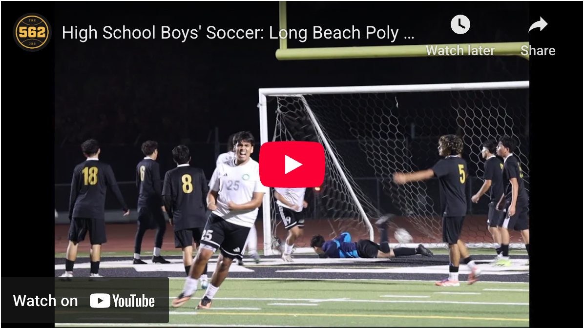 Long Beach Poly Vs. Cabrillo, Boys’ Soccer – The562.org