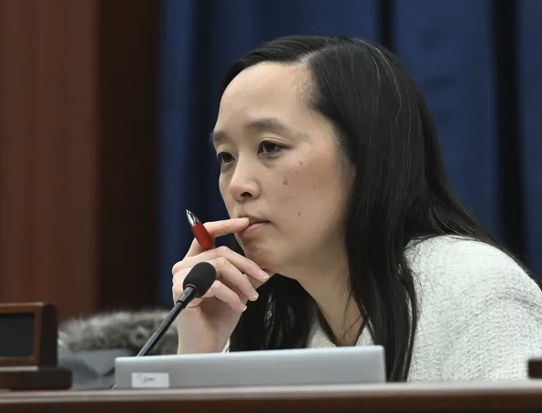 State Sen. Stephanie Chang, a Detroit Democrat and chair of the Senate's Civil Rights, Judiciary and Public Safety Committee, said the bill prohibiting federal immigration agents from wearing masks and limiting where they can arrest people is a top priority for "a large number" of Senate Democrats. (Daniel Mears, The Detroit News)