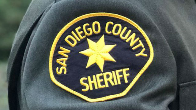 San Diego County Sheriff patch jail crime scene arrest
