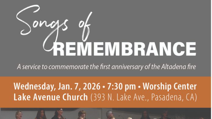 PHOOT: http://www.lakeave.org/ | The South Pasadenan | Philip Yancey to Speak at Pasadena Memorial Marking Eaton and Palisades Fire Anniversary
