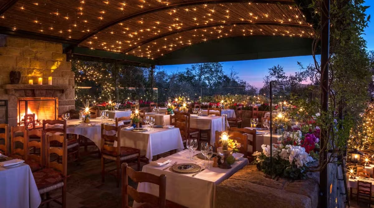 Stonehouse at San Ysidro Ranch. Image source: OpenTable