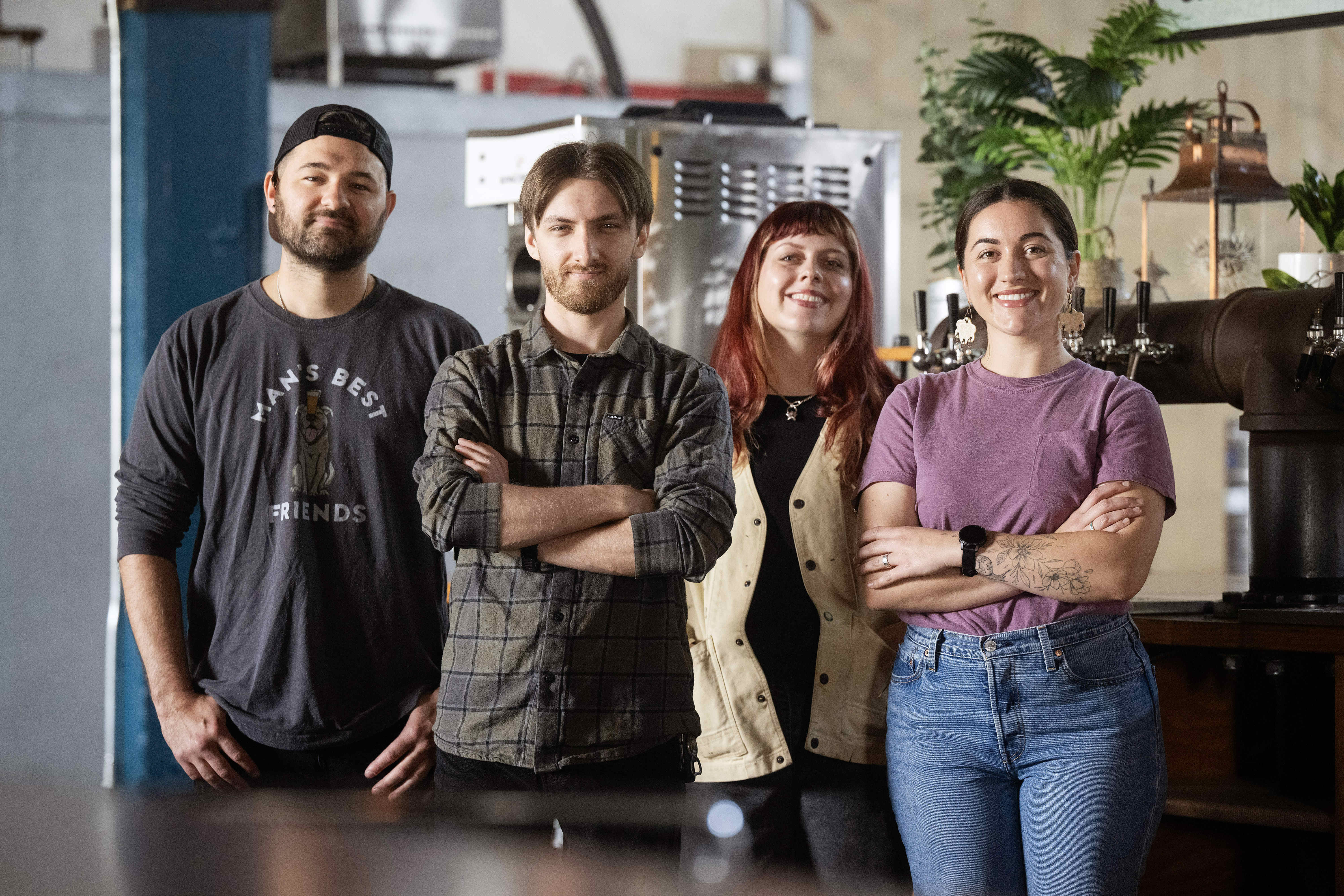 From right, Sofia Smith, Bonny Jackson, Kai Brandt and Jake...