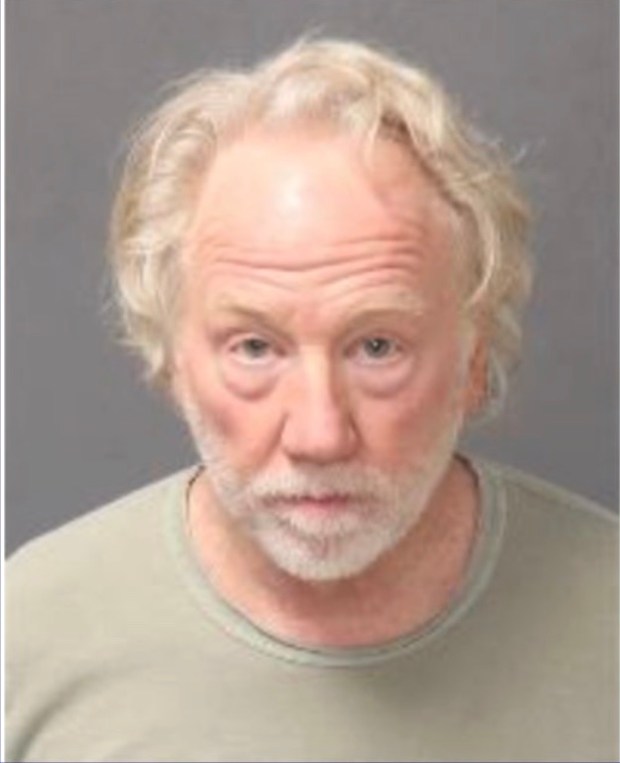 A booking photo of actor Timothy Busfield (Bernalillo County District Attorney's Office.)