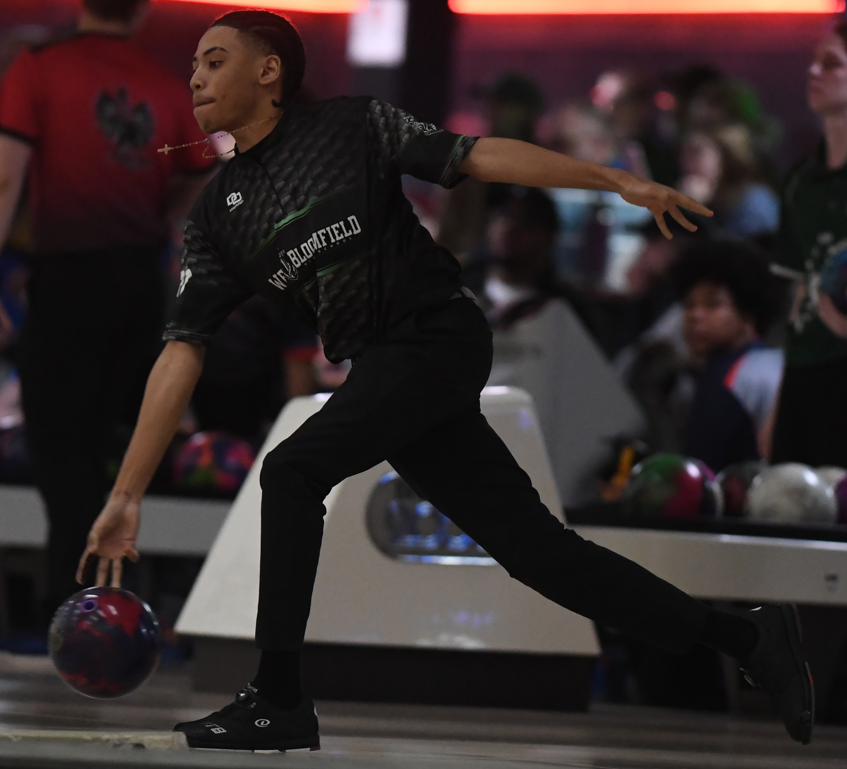Astro Lanes in Madison Heights hosted the Oakland County boys...