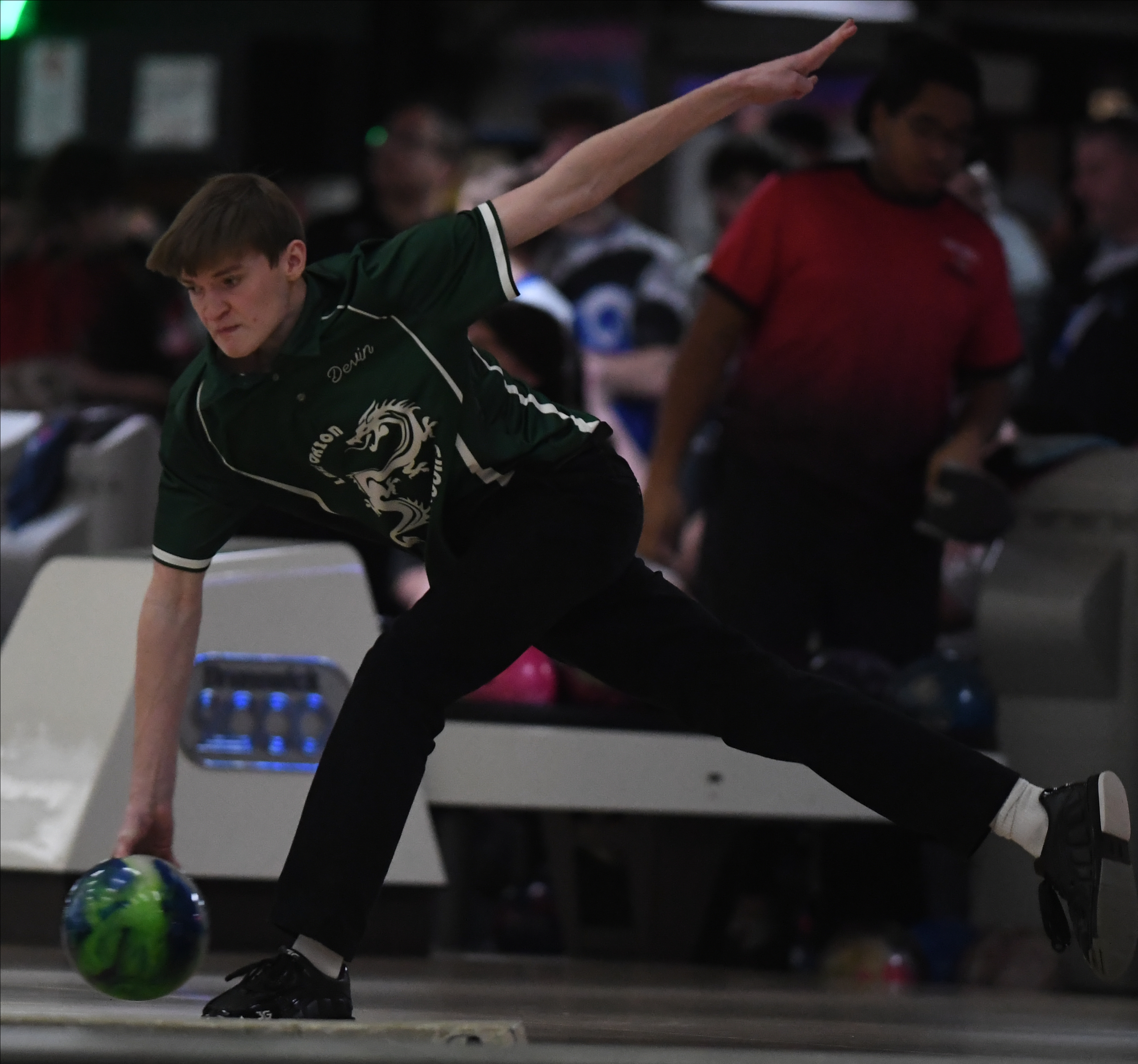 Astro Lanes in Madison Heights hosted the Oakland County boys...