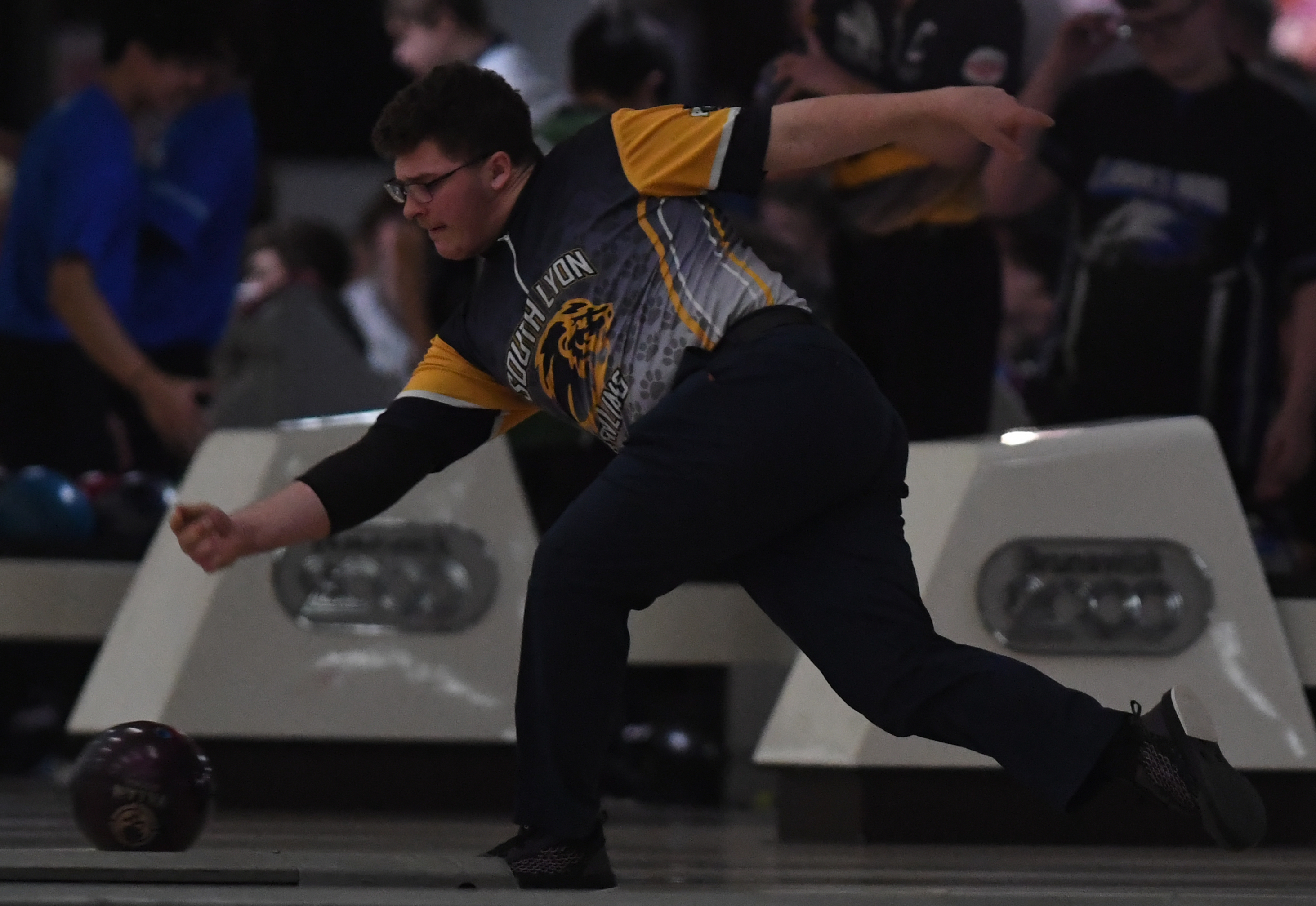 Astro Lanes in Madison Heights hosted the Oakland County boys...