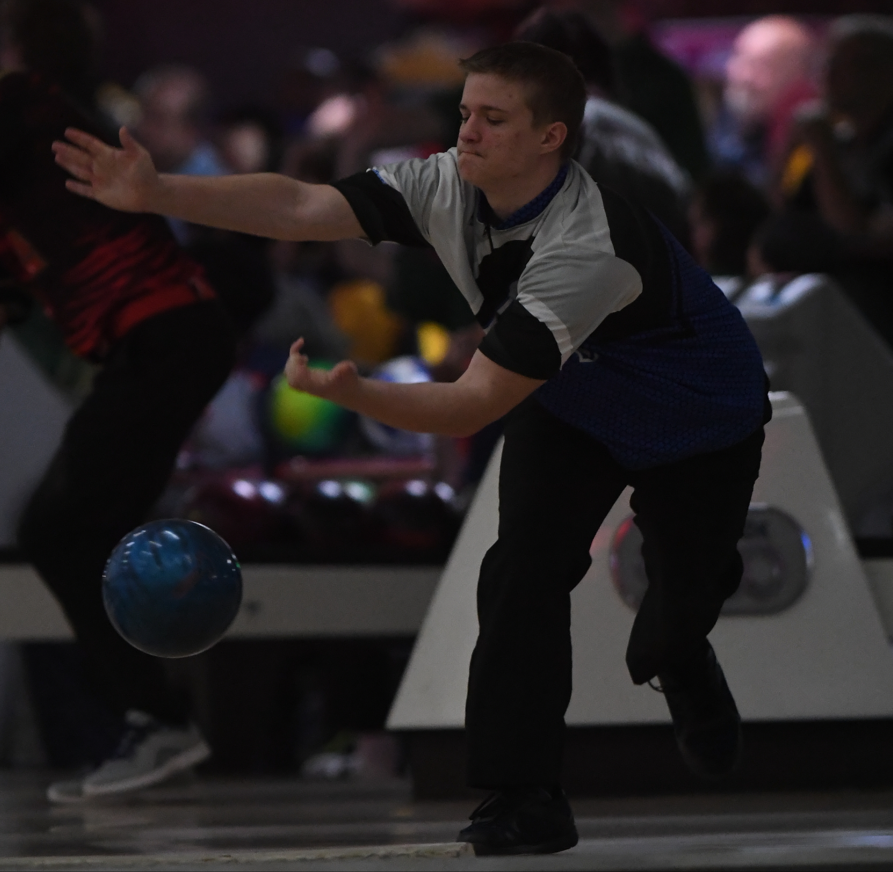 Astro Lanes in Madison Heights hosted the Oakland County boys...
