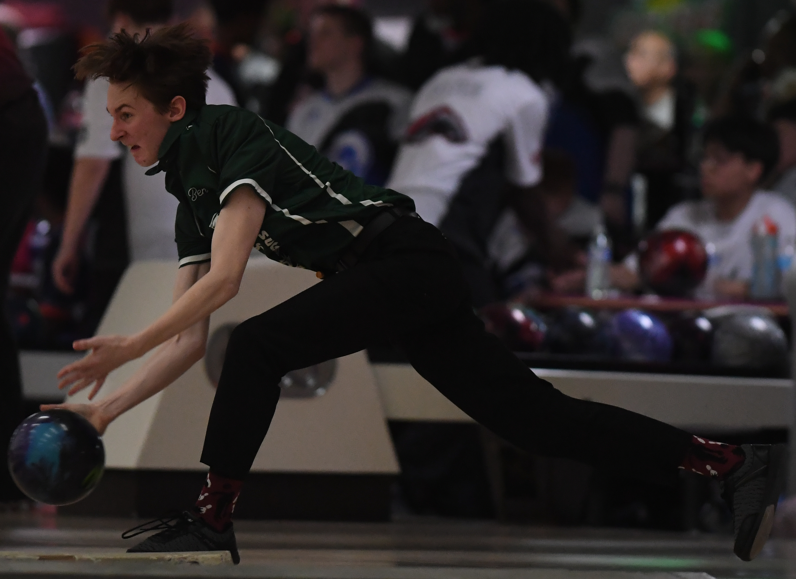 Astro Lanes in Madison Heights hosted the Oakland County boys...