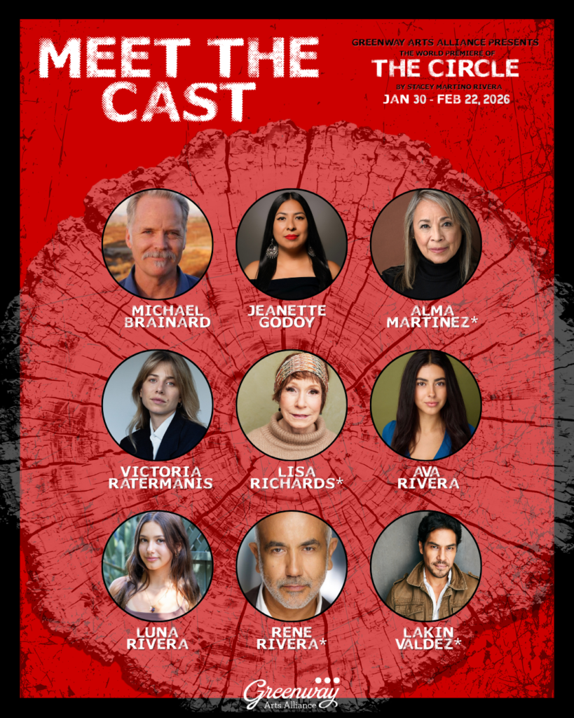 The Circle cast members at Greenway Arts Alliance world premiere