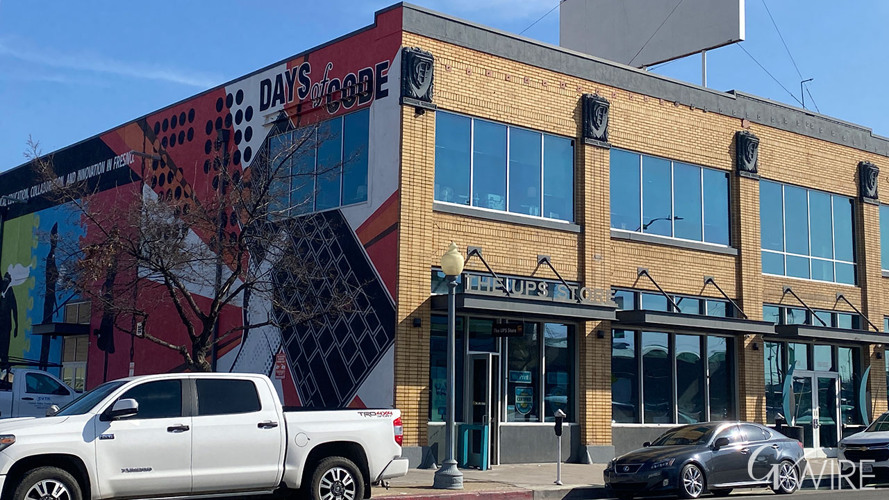 South Stadium Building at 700 Van Ness Avenue in downtown Fresno