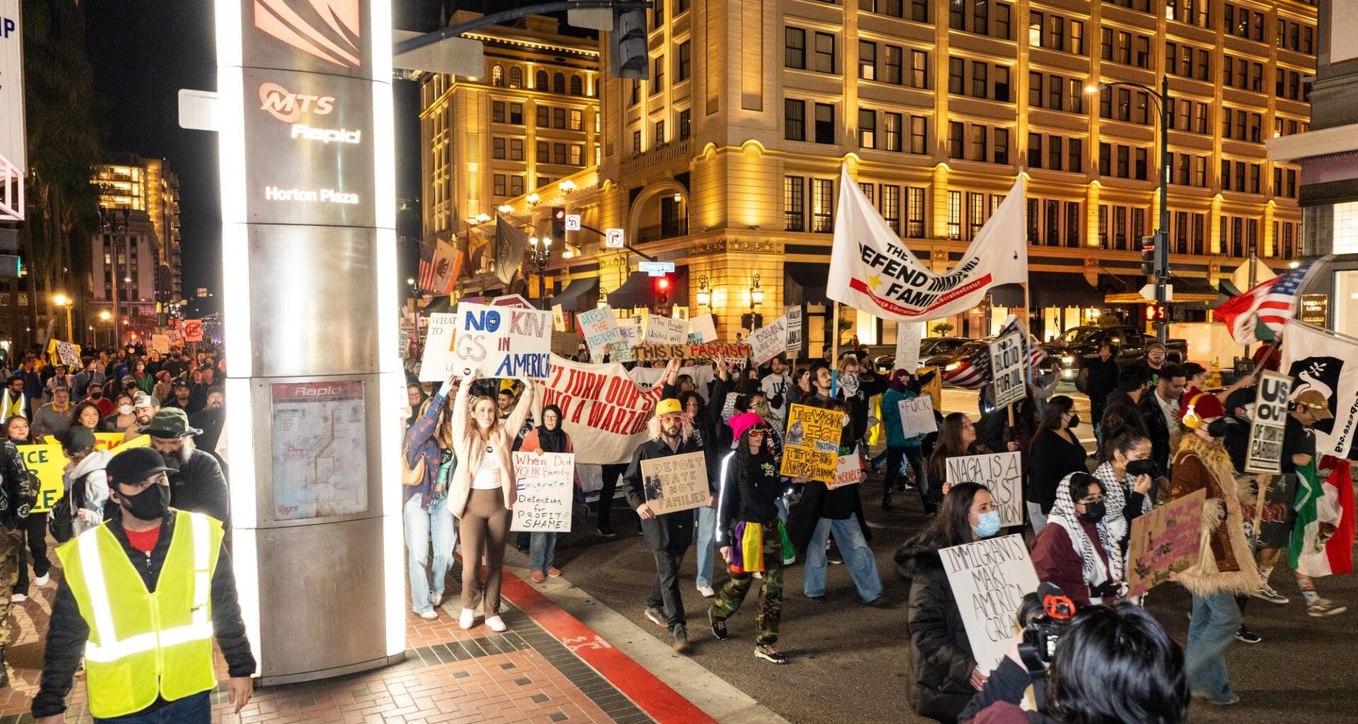 Hundreds march for ‘Stop ICE Terror’ rally in downtown San Diego – The UCSD Guardian