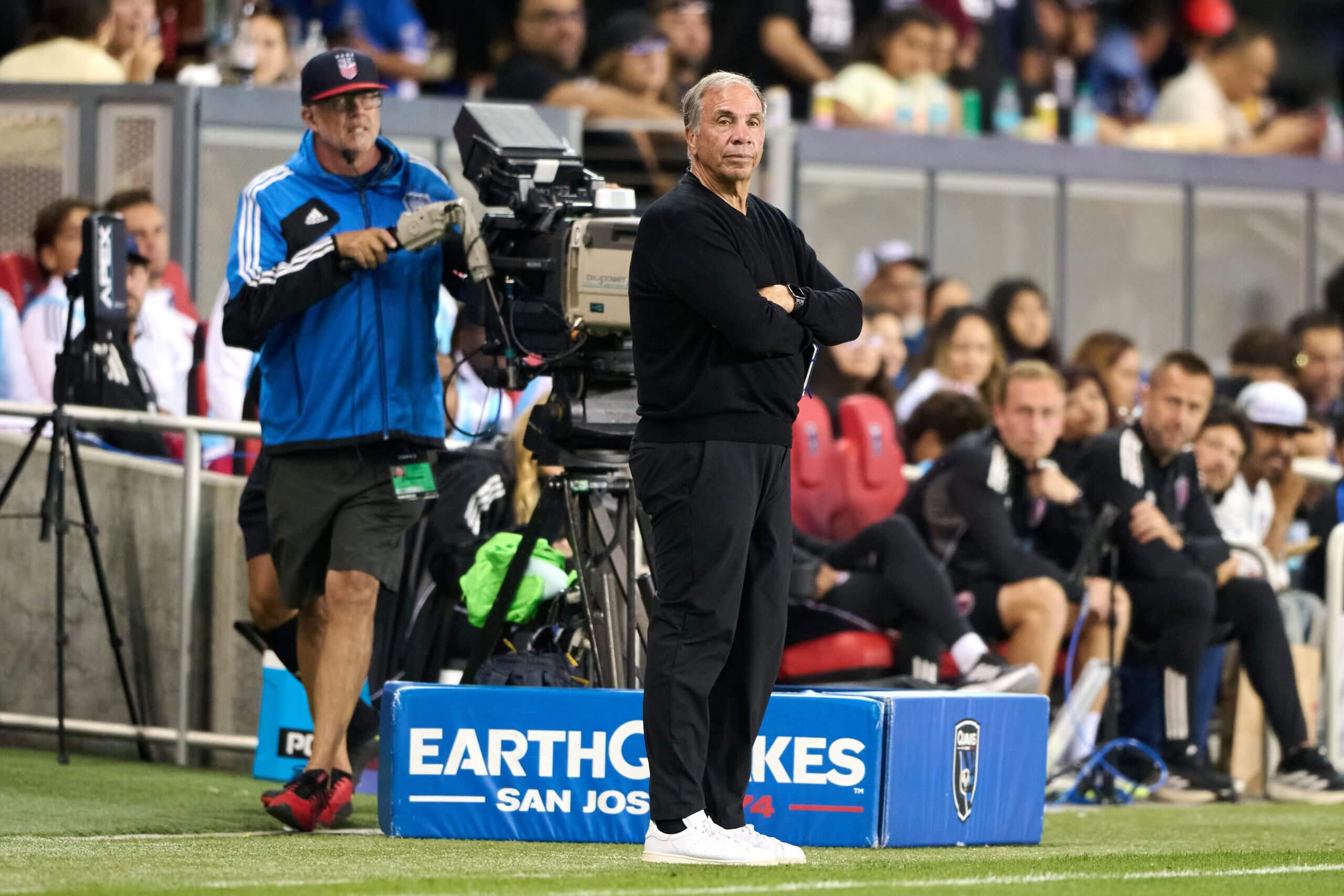 San Jose Earthquakes manager Bruce Arena