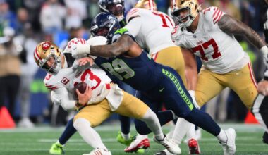 49ers’ improbable season ends with defiance, pride despite thumping from Seahawks