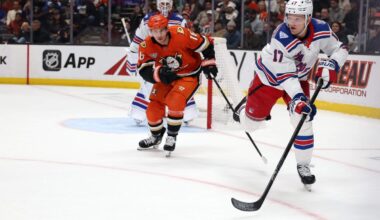 Ryan Strome on rebuilds; Drury angst and more Rangers thoughts after loss to Ducks