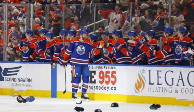 Mattias Ekholm’s hat trick leads Oilers defensemen to historic game vs. Ducks