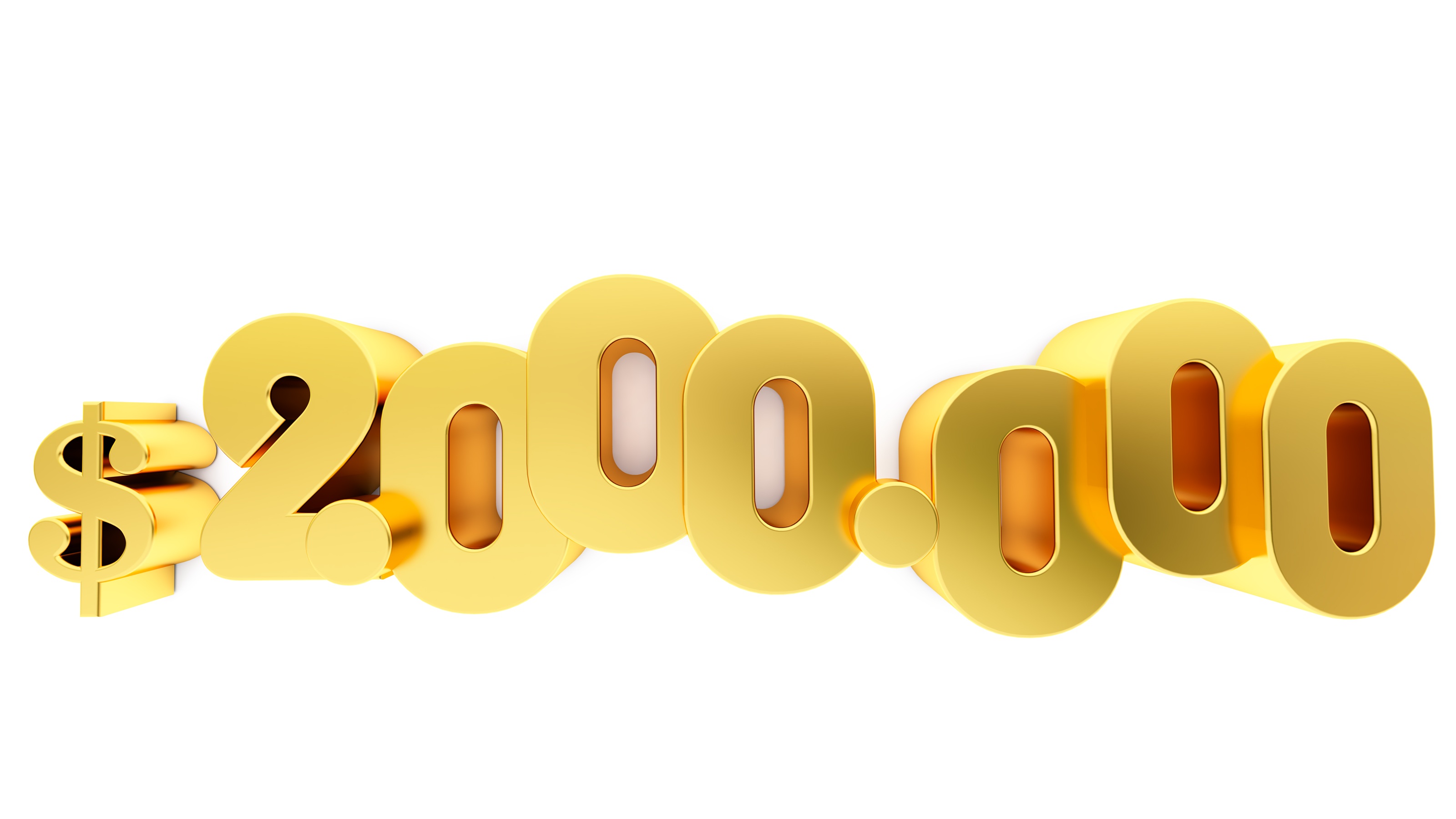 $2,000,000 in big gold block type.
