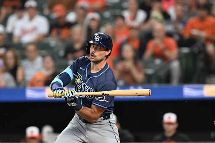 Josh Lowe to Angels, Gavin Lux to Rays and Brock Burke to Reds in 3-team trade