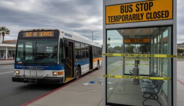 Anaheim shuts down art bus service.