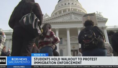 Sacramento students hold walkout to protest federal immigration enforcement