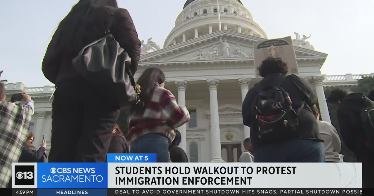 Sacramento students hold walkout to protest federal immigration enforcement
