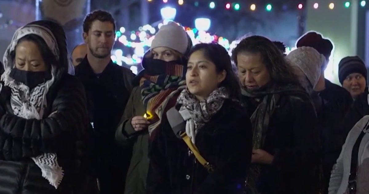 Demonstrators gather in Oakland to protest woman's fatal shooting by ICE