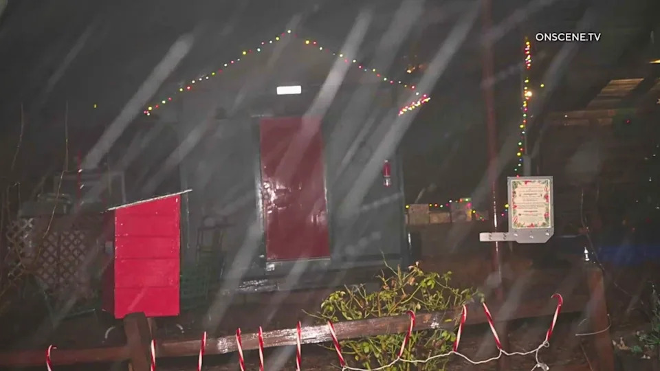 Green Valley Lake snow