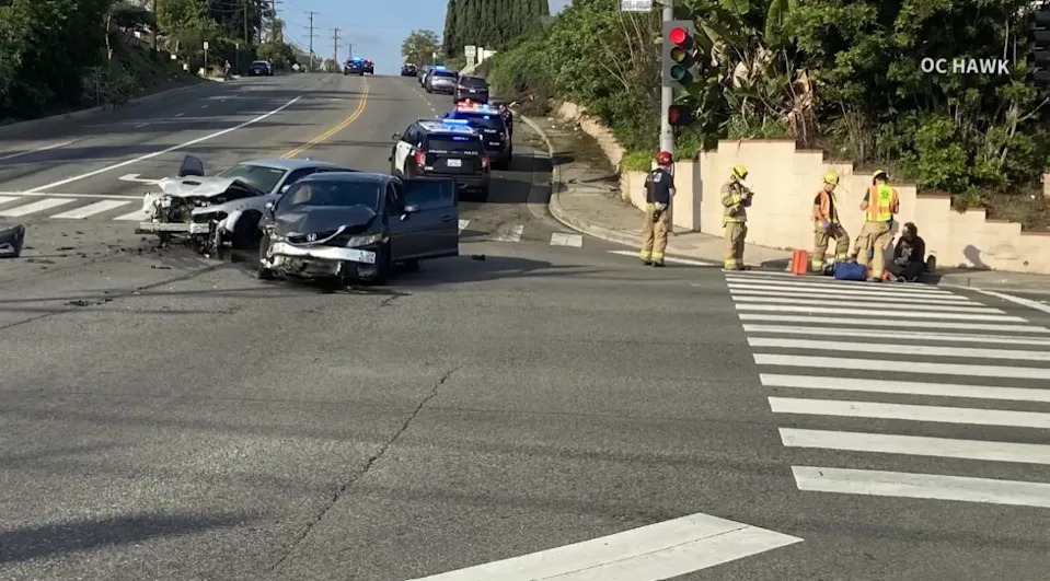 O.C. pursuit crashes