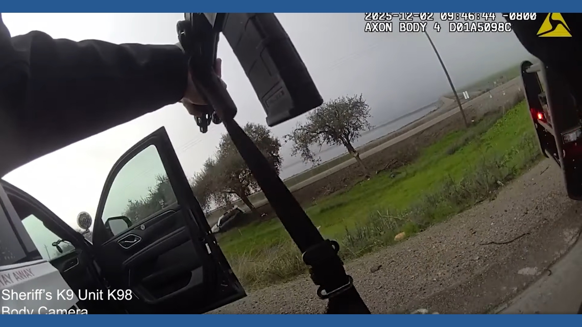 Bodycam footage released in pursuit, fatal shooting of former Sacramento sheriff's deputy