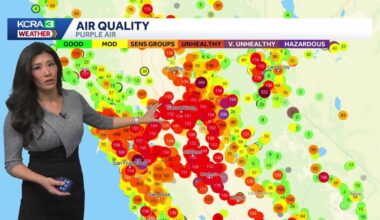 Check air quality in Northern California this weekend