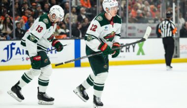 Danila Yurov scores 2 goals, Quinn Hughes has 4 assists as surging Wild beat Ducks 5-2 :: WRAL.com