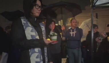 Vigil for Alex Pretti held at the San Francisco VA medical center
