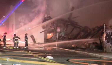 Large fire breaks out in Berkeley warehouse