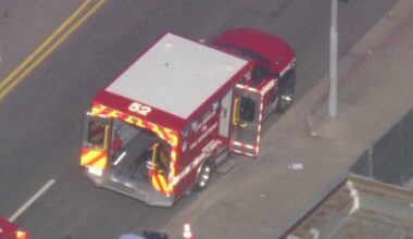 Food delivery robot, ambulance collide in Hollywood