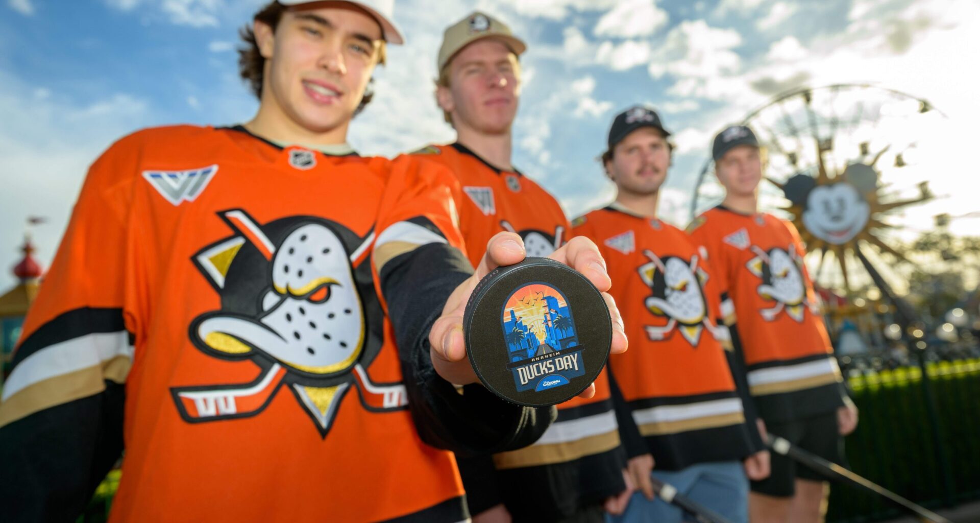 Anaheim Ducks Day 2026 at Disneyland Resort Will Include Photo Ops, Rally, Food, and More